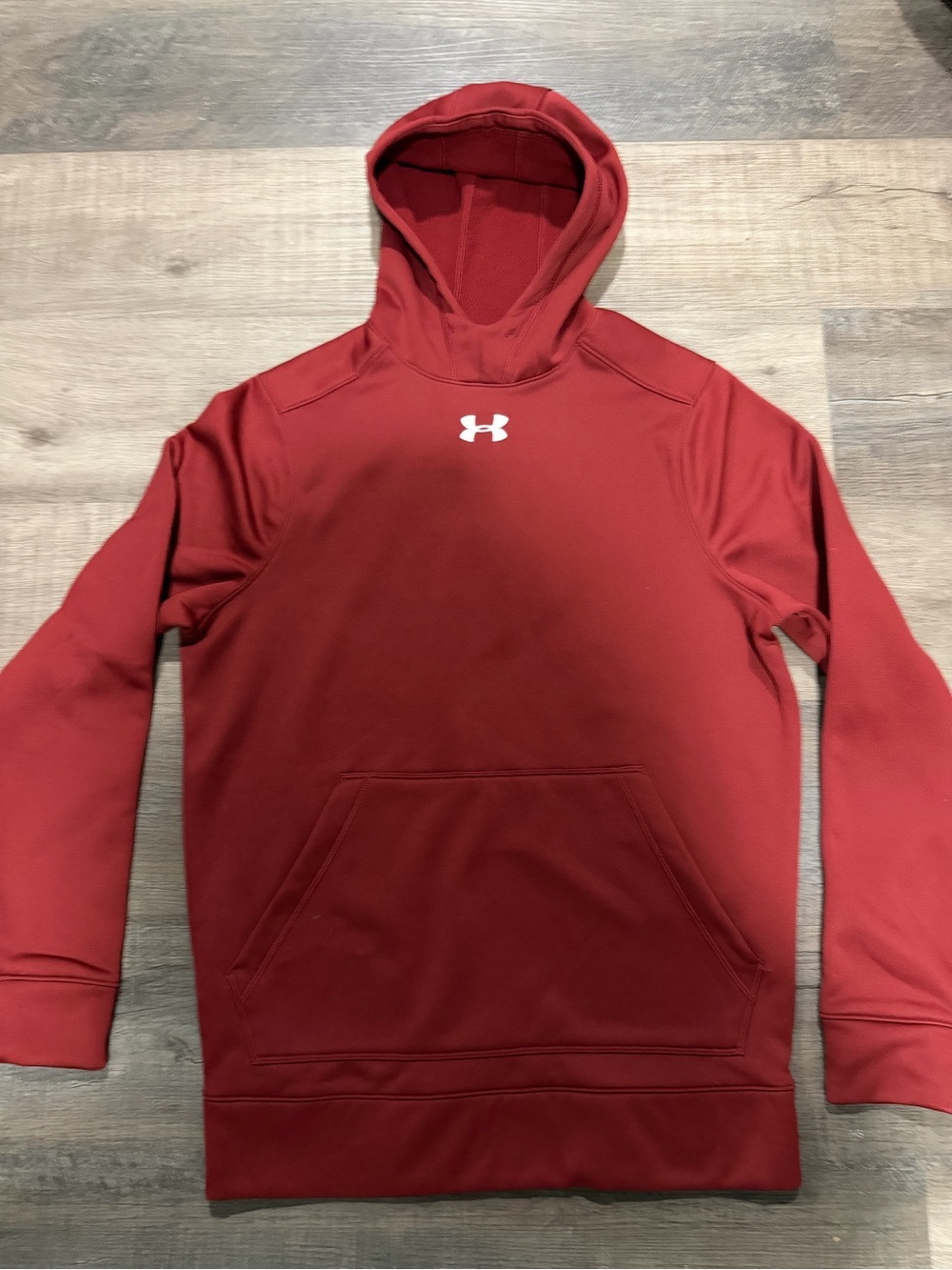 Under Armour Maroon Hooded Pullover